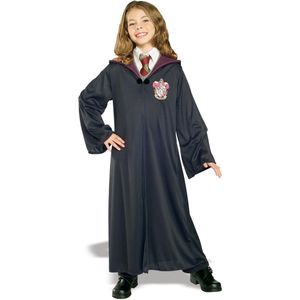 Rubies - Harry Potter Kostuum - Gryffindor Mantel Kostuum Kind - Rood, Geel, Zwart, Wit / Beige - Small / Medium - Carnavalskleding - Verkleedkleding