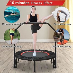 Seastone - Fitness Trampoline Handgreep - Makkelijk opbergen - Diameter 101cm