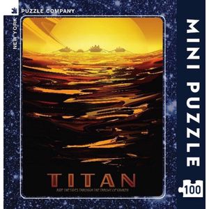 Titan - 100 Stukjes New York Puzzle Company Mini Puzzel - 0819844013400