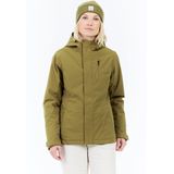 Protest Prtscoop - Skijas Dames - Winterjas - Waterafstotende afwerking - Waterkolom 10K – Willow Green