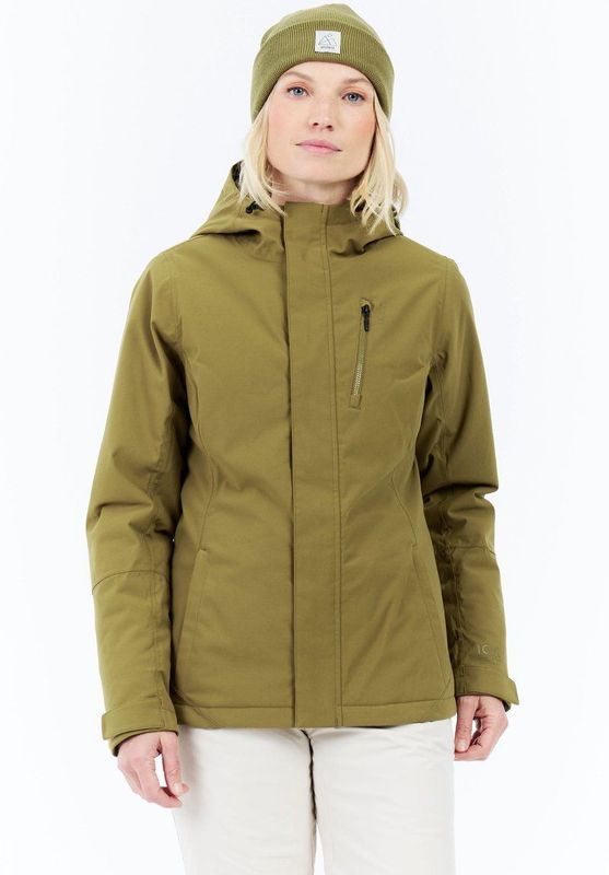 Protest Prtscoop - Skijas Dames - Winterjas - Waterafstotende afwerking - Waterkolom 10K – Willow Green