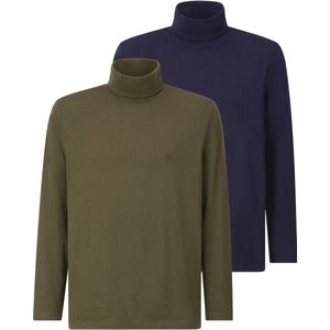 Babista - ULOR - Overhemd - Donkerblauw - Set van 2