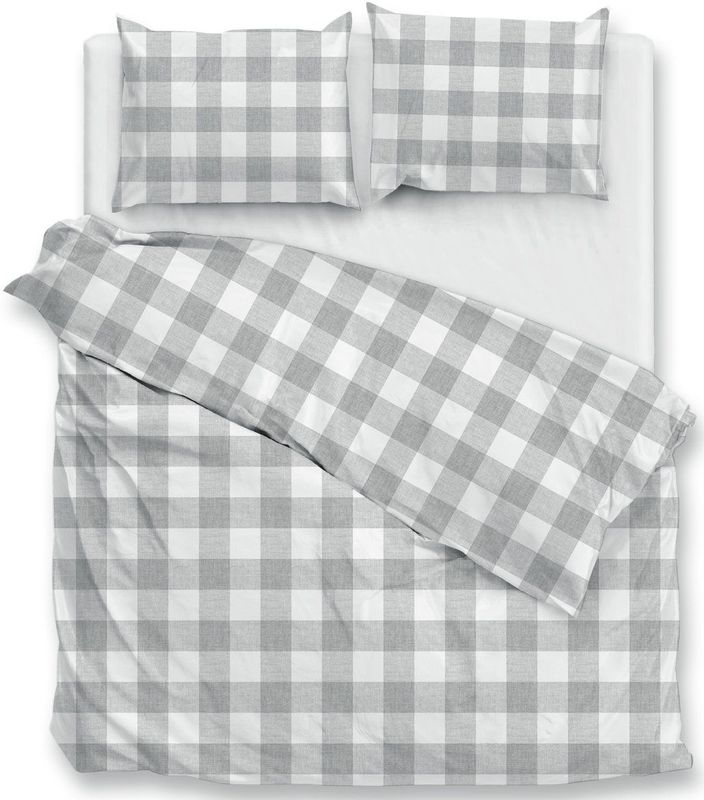 Dekbedovertrek - Wit - Katoen - 2 Persoons