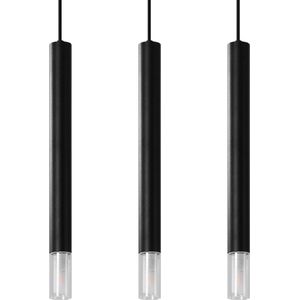 Hanglamp Wezyr 3 - Hanglampen - Woonkamer Lamp - G9 - Zwart