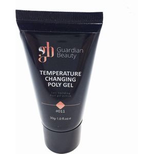 Guardian Beauty Polygel - Temperature Changing Polygel - Oranje - 30g - Polyacryl Gel