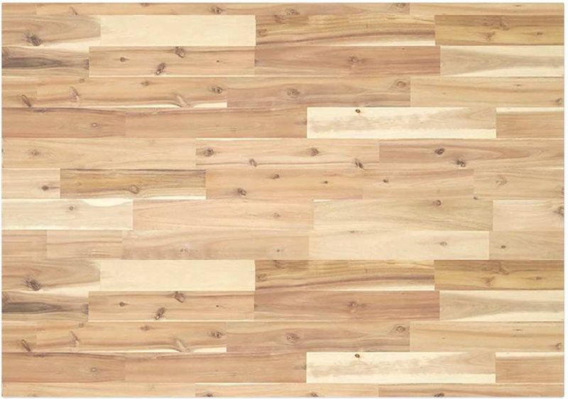 vidaXL - Bureaublad - Onbehandeld - Massief Acaciahout - 100x70x2 cm