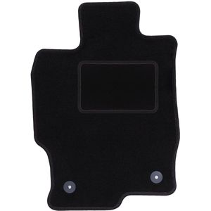 Bestuurdersmat zwart voor: Mazda 6 II GH sedan, stationwagen, liftback, hatchback (2007-2012)