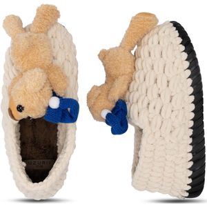 Uzurii Pantoffel Teddy Bear - Crème