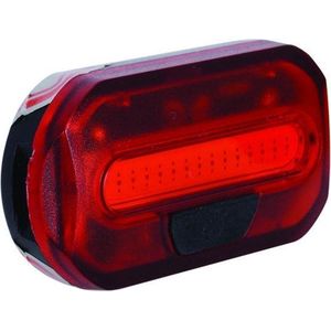 Oxc Achterlicht Brighttorch 3-led Batterijen Rood