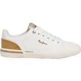 Pepe Jeans Kenton Campus Schoenen Wit EU 36 Vrouw