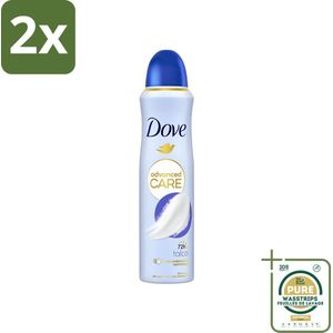 Dove - Deodorant - Spray Talco - Subtiele geur - 150 ml - Voordeelverpakking - 2 stuks - Deodorant spray - Talkpoeder geur