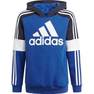 adidas - Essentials Colorblock Hoodie Youth - Kindertrui - 116 - Blauw