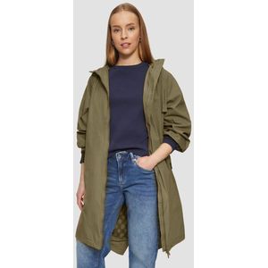 Trenchcoat - Regular Fit - Katoen - Ronde Hals - Lange Mouwen - Tweeweg-Ritssluiting