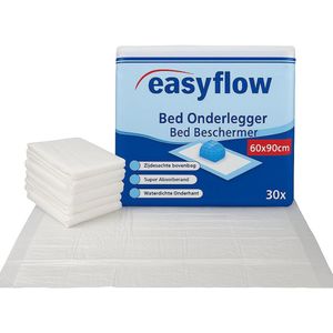 Easyflow - Incontinentie Onderlegger - 60 x 90 cm - 30 Stuks - Hoge Kwaliteit