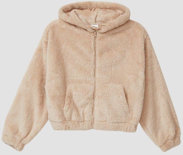 s.Oliver RED LABEL - Kinderjack - Teddybontlook - Loose Fit - Capuchon