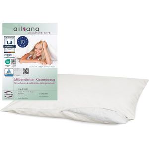 allergeen kussensloop 40x80 cm allergie beddengoed, anti-mijt, matrashoezen, mijt, bescherming tegen huisstofallergie