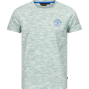 Life-Line - Enzo T-shirt | Bio Katoen - Grijs - Heren - Outdoorshirt - Wandelshirt
