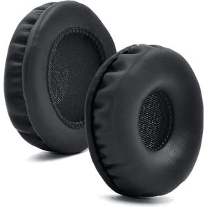 Somstyle Oorkussens Geschikt Voor Jabra Evolve 65, 40, 20 & 20SE Koptelefoon - 2 Stuks - Zacht Schuim - Eiwitleer - Zwart