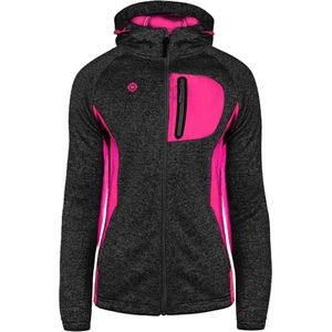 Izas - Equus W - Fleecejack - Zwart - Met Capuchon