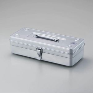 TOYO STEEL Trunk Shape Toolbox T-350 Zilver B373xD163xH102mm 1.24kg Gereedschapskist