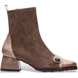 Hispanitas - Marsella - Leren Enkellaarsjes - Bruin - Casual