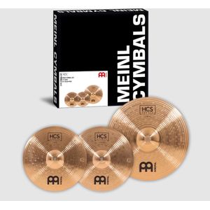 Meinl HCS Bronze Cymbal set - 3-delige cymbal set (14 HH, 16 CR, 20 R)