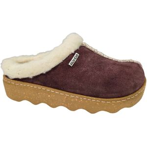 Rohde - Dames Pantoffels - Bordeaux - Open Hiel - Maat 42