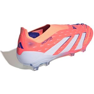 adidas Predator Elite - Veterloze Gras Voetbalschoenen - Oranje Wit Blauw