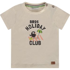 Babyface baby boys t-shirt short sleeve Jongens T-shirt - cream - Maat 68