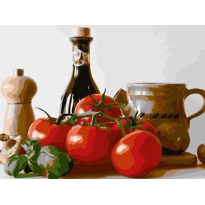 Wizardi Paint by Numbers | Italian Still Life - B003