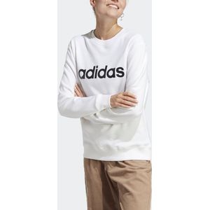 adidas Sportswear Essentials Linear French Terry Sweatshirt - Dames - Wit- S