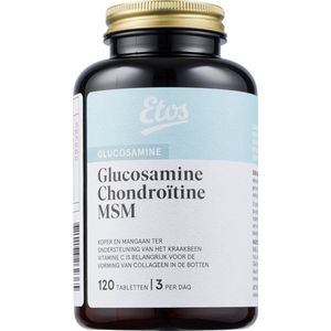 Etos Glucosamine Chondroïtine MSM - Tabletten - 120 stuks