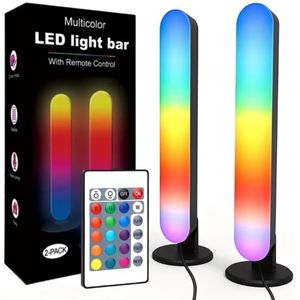 USB LED Light Bar – RGB Kleur Veranderende TV Backlight – Muziek Ritme Sfeerverlichting met Afstandsbediening – Symphony Ambient Lichtstrip – Pick-Up Lamp Decor voor Woonkamer & Game Setup