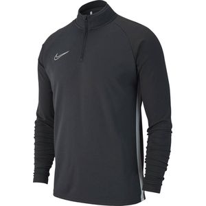 Nike Dry Academy 19 Drill Top Sportshirt - Maat S  - Unisex - zwart/wit Maat 128/140