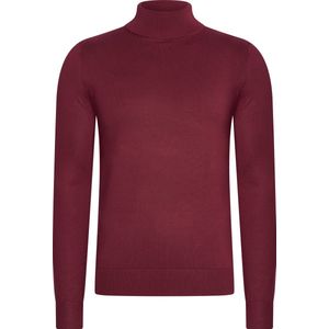 Mario Russo Coltrui Bordeaux - Maat L - Getailleerd - Viscose & Polyester