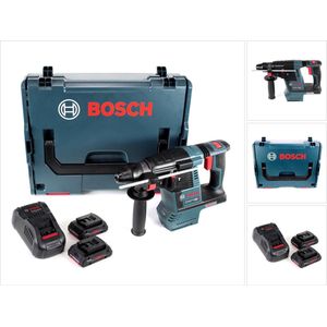 Bosch GBH 18V-26 accu boorhamer 18V 2.6J SDS plus Brushless + 2x ProCORE accu 4.0Ah + lader + L-Boxx