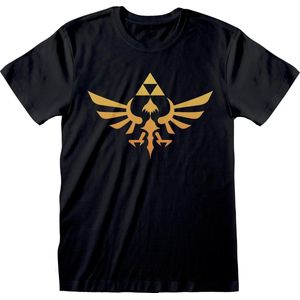 The Legend Of Zelda Hyrule Heren T-shirt - zwart - XXL