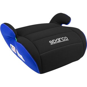 Sparco zitverhoger F100KI Zwart/Blauw i-Size 125-150cm (ECE-R129/03)