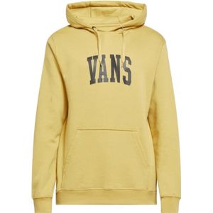 Vans Front Print Hoody - Heren Sweater met capuchon - Mosterd Geel - Maat M