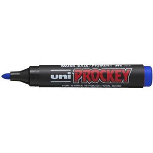 Uni-Ball Blauwe Prockey PM-122 - Permanente Marker