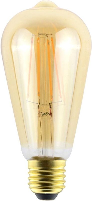 Avide - LED Filament Globe - Warmwit - Kunststof - Dimbaar