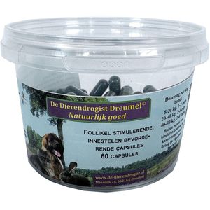 60 st Dierendrogist follikel stimulerend / innestelend bevorderende capsules