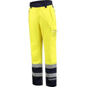 Tricorp Werkbroek Multinorm Bicolor 503004 - Mannen - Geel/Ink - 46