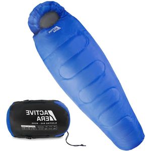 Professional Premium Winter Mummie Slaapzak – 300 GSM Vulling en Waterafstotend met Binnenzak – 4 Seizoenen voor Camping Backpacken Hiken Festivals Logeren Buitenhuis – 220x80cm.