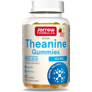 Jarrow Formulas 100mg Theanine 60 Gummies , aminozuur uit groene thee