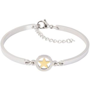iXXXi Jewelry-Bangle Star-Goudkleurig-Dames Armband
