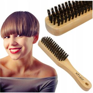 Houten Haarborstel met 100% Varkenshaar - Natuurlijke Glans & Massage