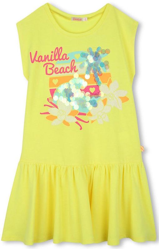 Billieblush U20906 Jurk Geel 3 Years Meisjes