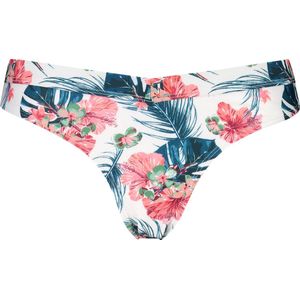 Hunkemöller Dames Badmode Rio Bikinibroekje Vintage - Wit - maat XL
