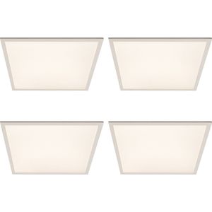 ProLong LED Panelen 60 x 60 cm - Vierkant - Warm wit - 25W - 4500 lm - Voordeelverpakking - 4 stuks